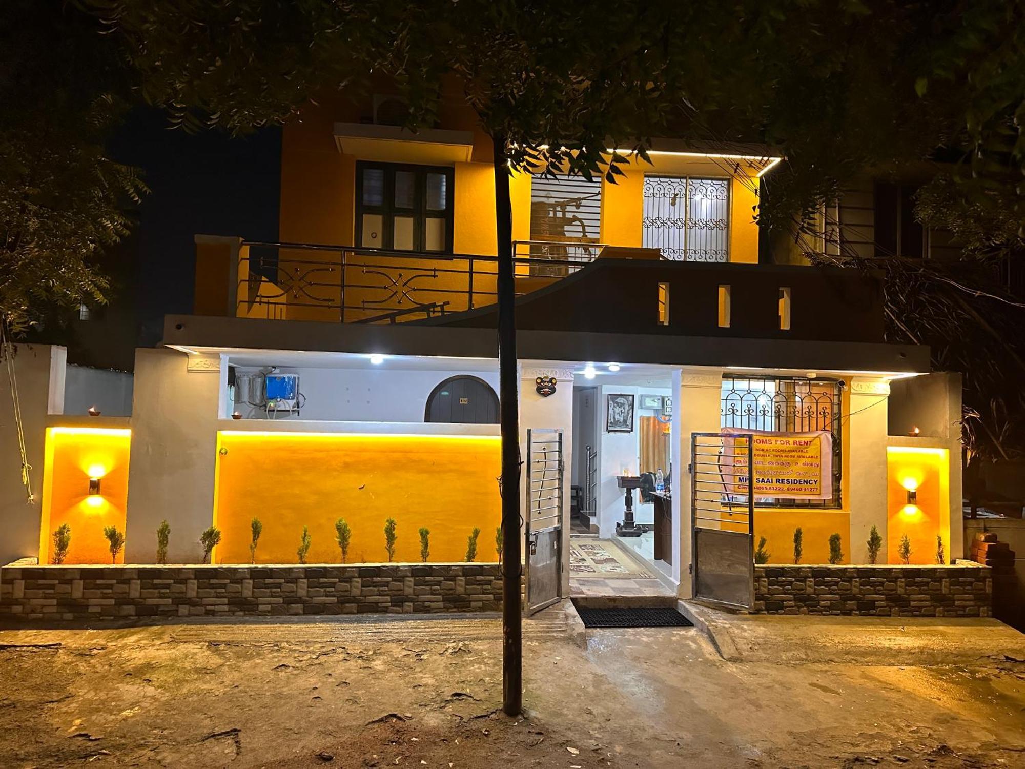 Mps Saai Residency Otel Tiruvannāmalai Dış mekan fotoğraf